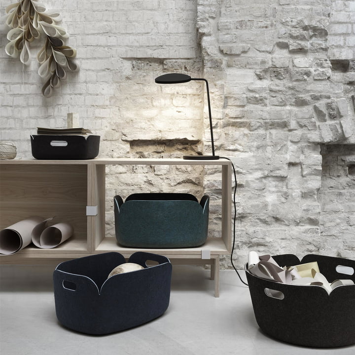 Muuto - Système d'étagères Stacked 2. 0 - Chêne
