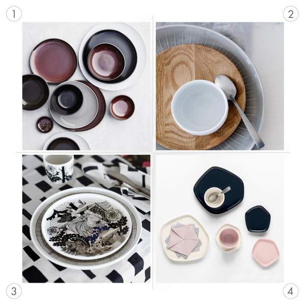 Plats mixtes sur la table à manger