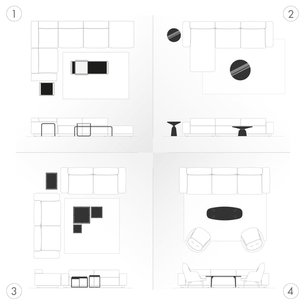 Quelle table basse pour quel canapé ?